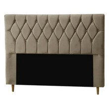 Cabeceira Box Casal Veludo Maskavo